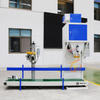 Máquina de embalaje de maíz automática de 25 kg Alta productividad Fácil operación fácil de relleno de papel de plástico Bomba de sellado PLC para alimentos