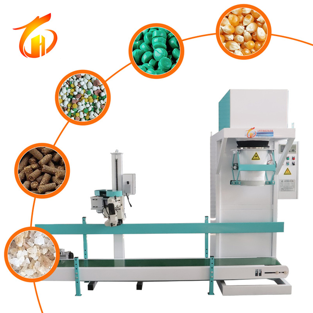 Empaquetadora de pellets de cubo único DCS-ZS-50 para granos de 5 KG 10 KG 15 KG 20 KG
