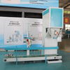 Empaquetadora de granos de semillas de pellets de madera para alimentación animal de maíz, paquete empaquetado a máquina, báscula de ensacado multifunción de 30kg, 25kg y 50kg