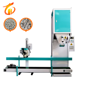 Máquina semiautomática de envasado de grano de soja de 50 kg con aplicación para envolver bolsas de bolsas de alimentos