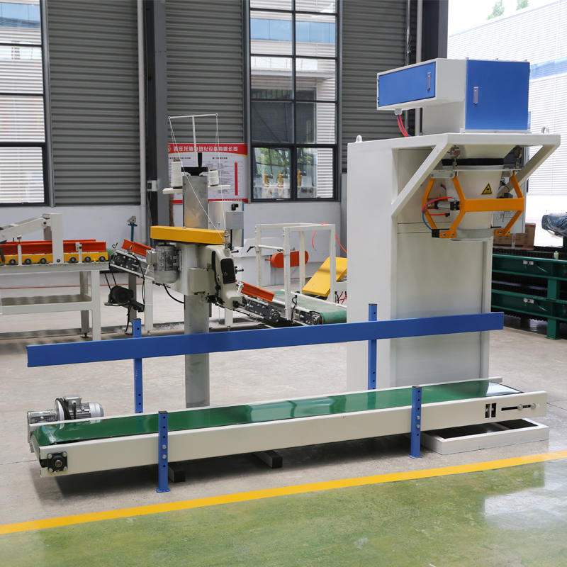 Empaquetadora automática de pellets de un solo cubo para granos y cereales