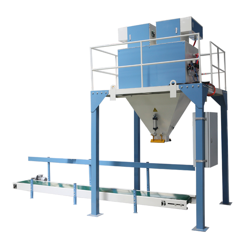 Empaquetadora de correa de precisión para materiales mixtos de 5 kg, 10 kg, 15 kg y 20 kg