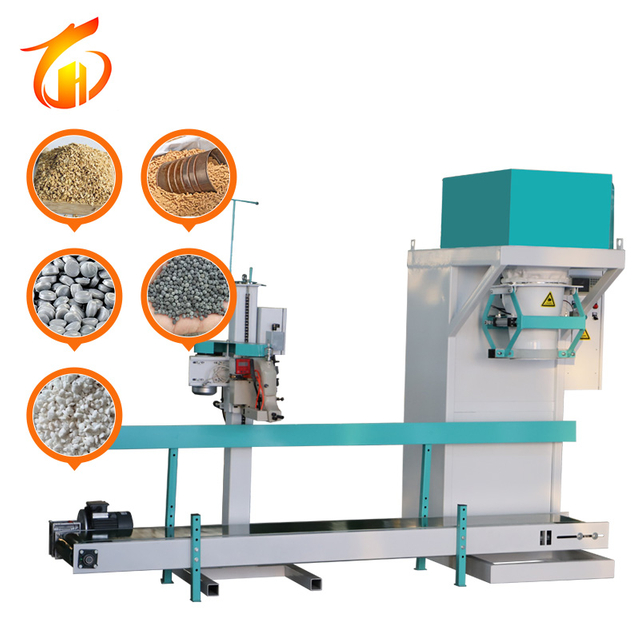 Empaquetadora automática de pellets de un solo cubo para granos y cereales