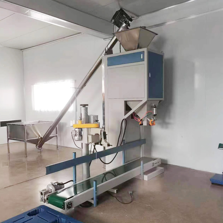 máquina de coser de embalaje de un solo cubo 