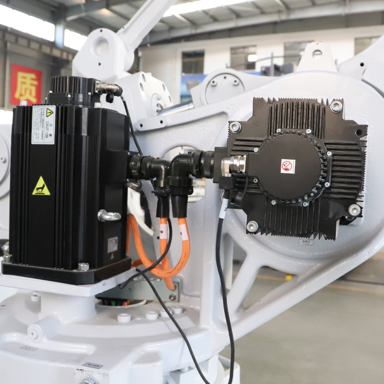 LH130 4 ejes Alimentación totalmente automática Cereales Paletizador robótico