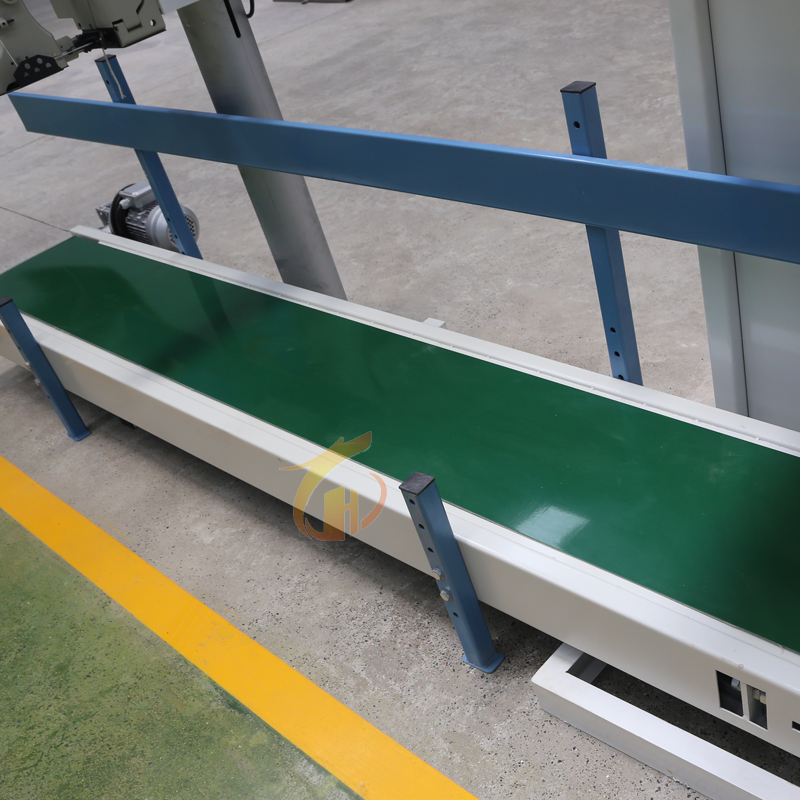 Sistema de pesaje de precisión Automático de 50 kg Fertilizante Máquina de embalaje de granulos Pneumáticos para alimentos Vidruces de madera de madera Plc