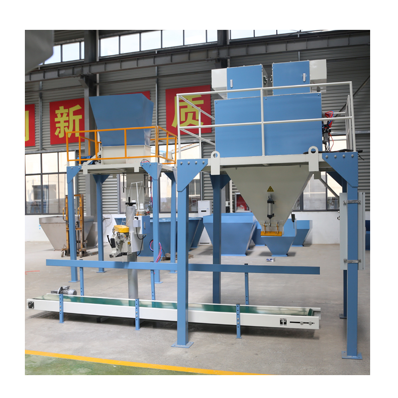 Empaquetadora de correa de precisión para materiales mixtos de 5 kg, 10 kg, 15 kg y 20 kg