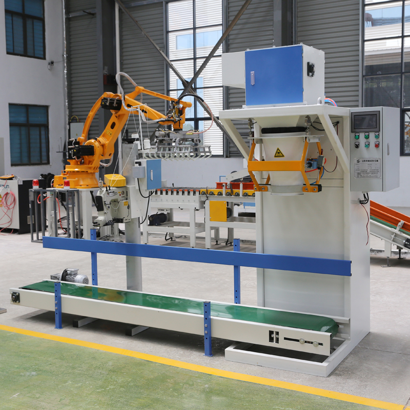 Empaquetadora automática de pellets de un solo cubo para granos y cereales