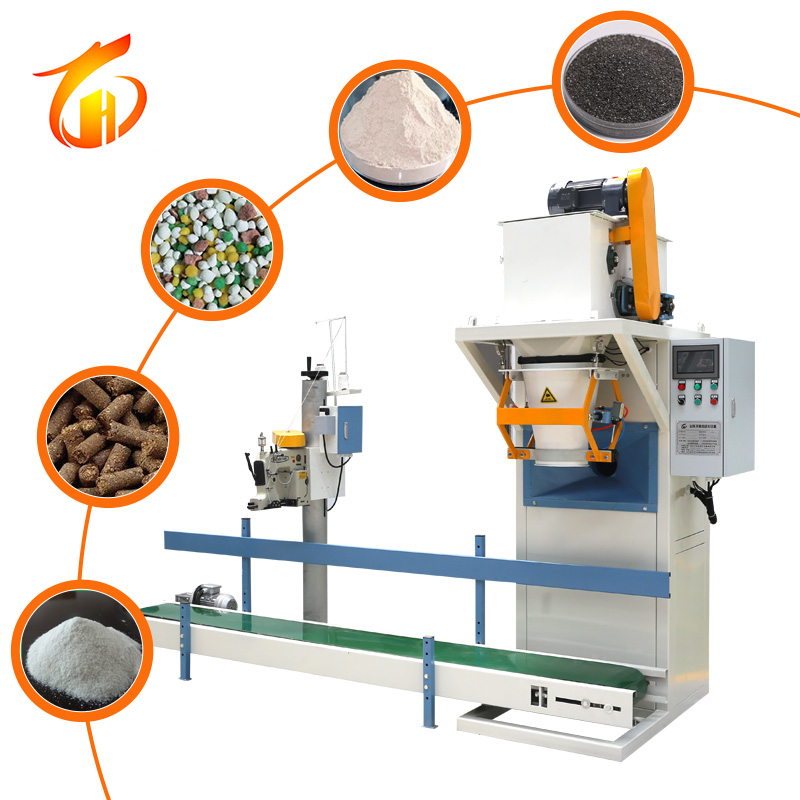 Máquina llenadora multifunción, máquina envasadora de harina de trigo, báscula de envasado automática de harina en polvo de 25kg